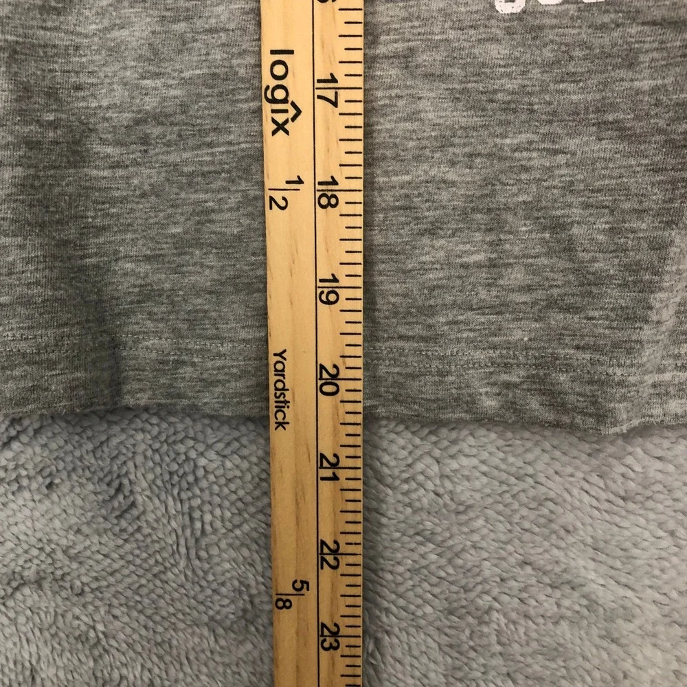 Justice Graphic Tee Girls 12 Grey Pink Purple Glitter‎ Love Long Sleeve Shirt